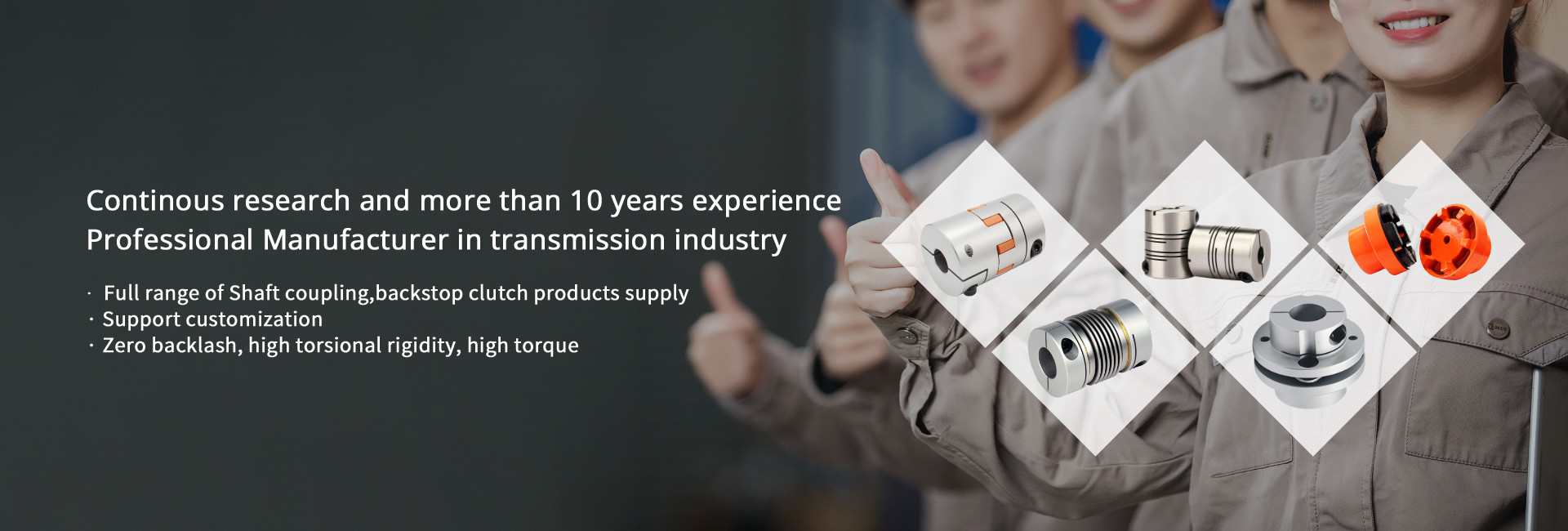 qualidade Plum Shaft Coupling Fábrica