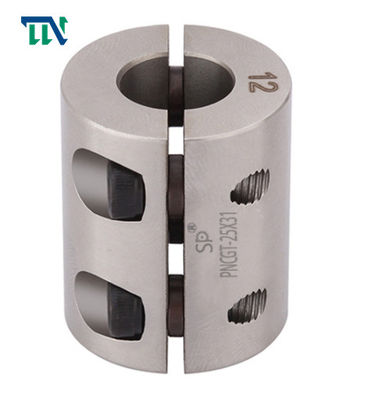 comprar 2 de duas partes Braçadeira-no acoplamento de eixo rígido com Keyway 50X55mm online manufacture